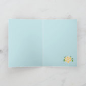 Sokkelapen Hawaiaanse Bruiloft Kaart (Binnen)