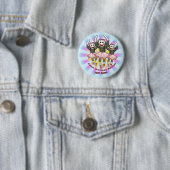 Sokkelapenballet ronde button 5,7 cm (In situ)