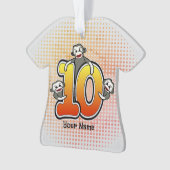 Sokkeling Nummer 10 Ornament (voorkant)