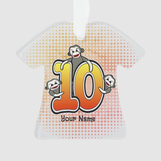 Sokkeling Nummer 10 Ornament (voorkant)