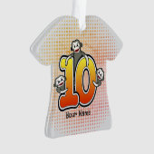 Sokkeling Nummer 10 Ornament (voorkant)