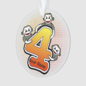 Sokkeling Nummer 4 Ornament (voorkant)