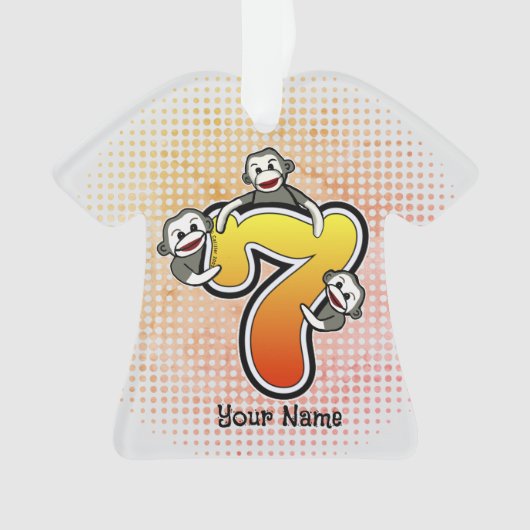 Sokkeling Nummer 7 Ornament (voorkant)