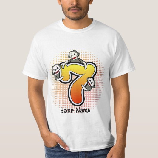 Sokkeling Nummer 7 T-Shirt (Voorkant)