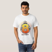 Sokkeling Nummer 8 T-shirt (Voorkant volledig)