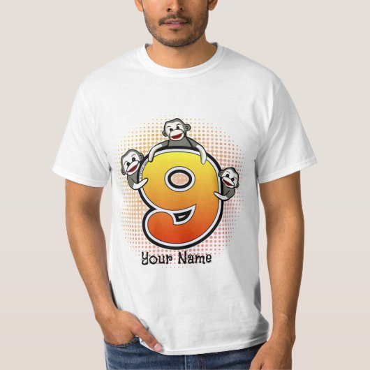 Sokkeling Nummer 9 T-shirt (Voorkant)