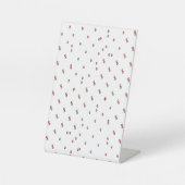 sokkeltekens | Modern, metaal en verlicht Reclamebord Met Voetstuk (Voorkant)