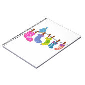Sokken aan de waslijn notitieboek (Linkerzijde)