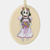 Sokken aap bruid ornament (Rechts)