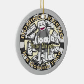 Sokken aap Domino Legend ornament (Rechts)