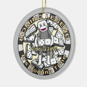 Sokken aap Domino Legend ornament (Links)