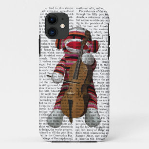 Sokken aap en cello Case-Mate iPhone case