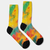 sokken abstract afdrukken (Rechts)