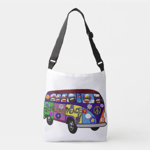 Sokken Apen Vredesbus Crossbody Tas