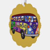 Sokken Apen Vredesbus Ornament Kaart (Links)
