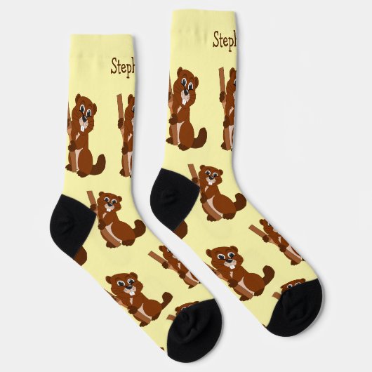 Sokken Bever Design (Rechts)