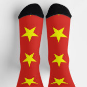 Sokken die de vlag van Vietnam voeren (Top)
