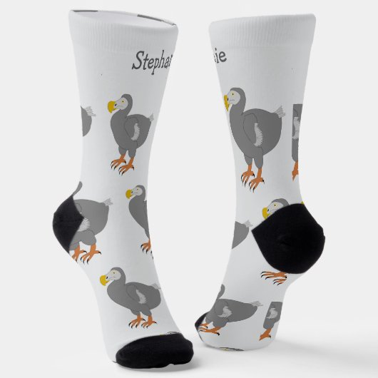 Sokken Dodo Design (Gebogen)