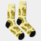 Sokken Dromedaris Kameel Design (Rechts)