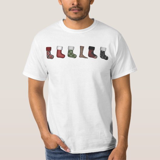 Sokken en Voet T-shirt (Voorkant)