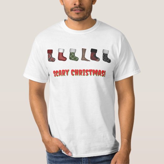 Sokken en Voet T-shirt (Voorkant)