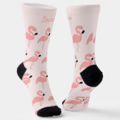Sokken Flamingo Design (Gebogen)