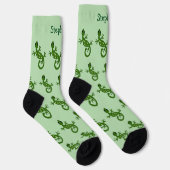 Sokken Gecko Hagedis Design (Rechts)