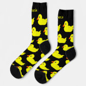 Sokken Geel Rubber Duck Design (Links)