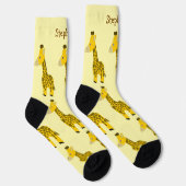 Sokken Giraffe Ontwerp (Rechts)