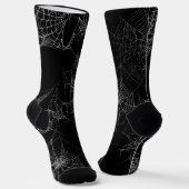 Sokken Halloween Web Spider (Gebogen)