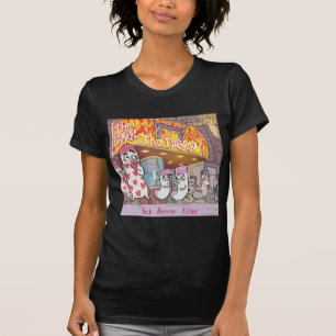 Sokken Horror Films De Droger Komisch T-shirt