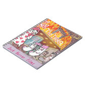 Sokken Horror filtreert de wasmachine Notitieboek (Linkerzijde)