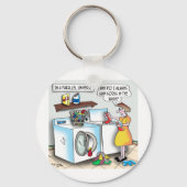 Sokken in een parallel universum sleutelhanger (Voorkant)