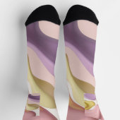 Sokken in stijlvol abstract grafisch ontwerp (Top)