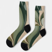 Sokken in stijlvolle abstracte graphics (Links)