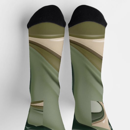 Sokken in stijlvolle abstracte graphics (Top)