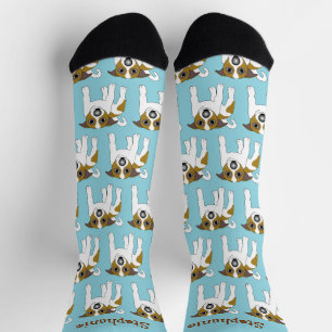 Sokken Jack Russell Dog Design