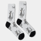 Sokken Kangaroo Design (Rechts)