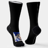 #Sokken katten 3 & 4 Pet model, kattenogen Sokken (Gebogen)