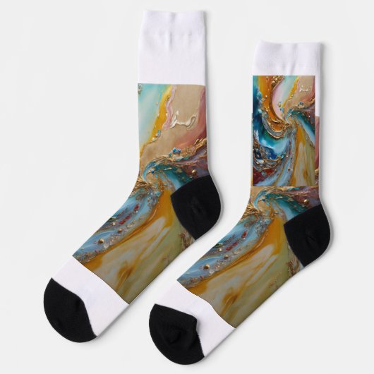 Sokken ke liye ek khubsurat aur aantrekkelijke tit (Links)