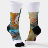 Sokken ke liye ek khubsurat aur aantrekkelijke tit (Gebogen)