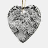 sokken keramisch ornament (Links)