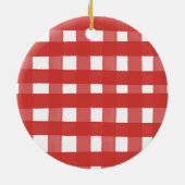 Sokken Kerstmis als een gezin van drie jaar Keramisch Ornament (Achterkant)