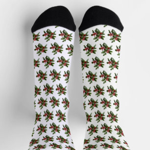 Sokken - Kerstmis Holly