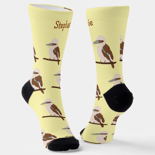 Sokken Kookaburra Ontwerp (Gebogen)