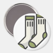 sokken magneet (Voorkant / Achterkant)