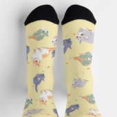 Sokken met Cute Cat-patroon (Top)