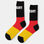 sokken met de Duitse vlag (Links)