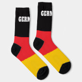 sokken met de Duitse vlag (Rechts)