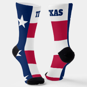 sokken met de Texaanse vlag